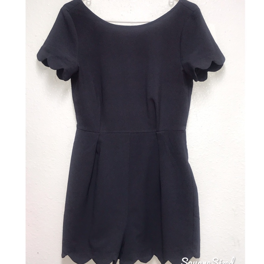 Monteau Charcoal Grey Romper M